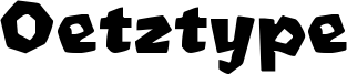 Oetztype Font