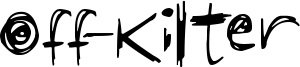 Off-Kilter Font