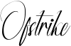 Ofstrike Font