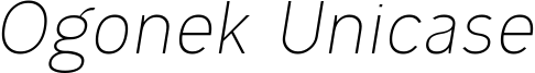 Ogonek Light Italic.ttf