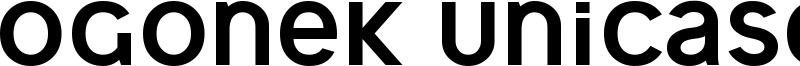 Ogonek Unicase Font