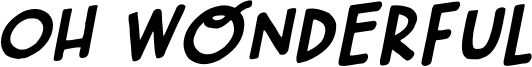 Oh Wonderful Italic DEMO.otf