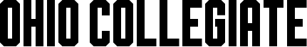 Ohio Collegiate Font