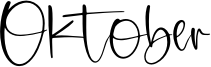 Oktober Font