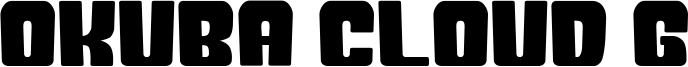 Okuba Cloud G Font