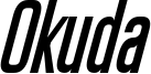 Okuda Italic.otf