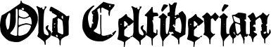 Old Celtiberian Font