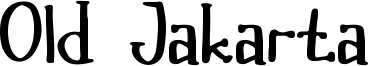 Old Jakarta Font