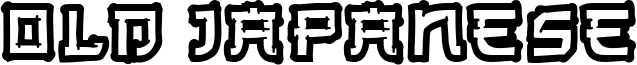 Old Japanese Font