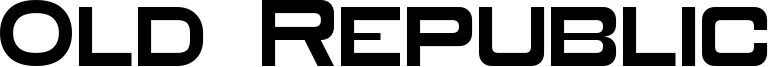 Old Republic Font