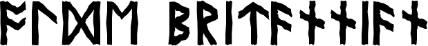 Olde Britannian Font