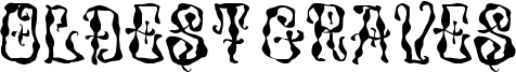 Oldest Graves Font