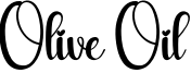 Olive Oil Font