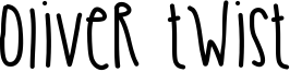 Oliver Twist Font