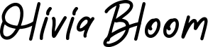 Olivia Bloom Font
