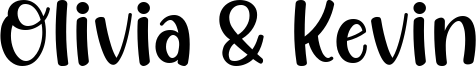Olivia & Kevin Font