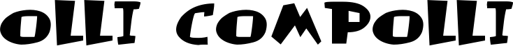 Olli Compolli Font