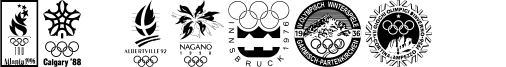 Olympiad XXX Font