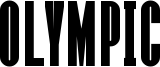 Olympic Font