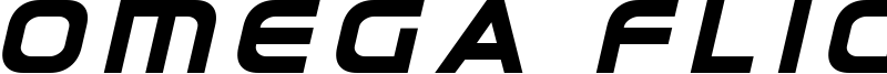 Omega Flight Font