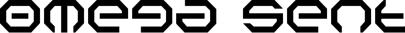 Omega Sentry Font