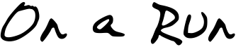 On a Run Font