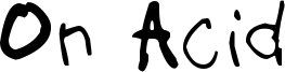 On Acid Font