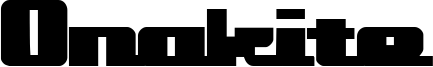 Onakite Font