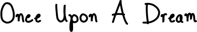 Once Upon A Dream Bold.ttf