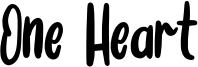 One Heart Font