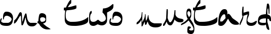 one_two_mustard_regular.ttf