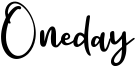 Oneday Font