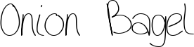 Onion Bagel Font