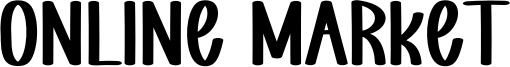 Online Market Font