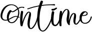 Ontime Font