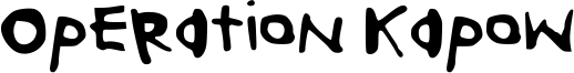 Operation Kapow Font