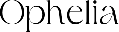 Ophelia Font