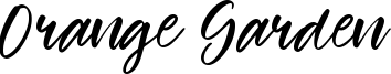 Orange Garden Font