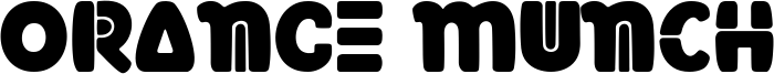 Orange Munch Font