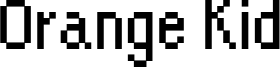 Orange Kid Font