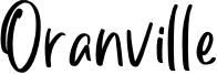 Oranville Font
