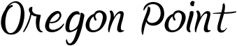 Oregon Point Font
