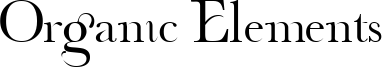 Organic Elements Font