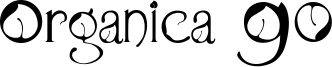 Organica 90 Font