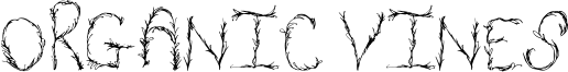 Organic Vines Font