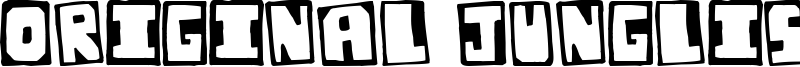 Original Junglist Font