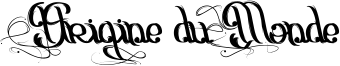 Origine du Monde Font