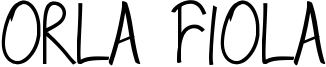 Orla Fiola Font
