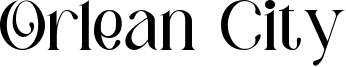 Orlean City Font