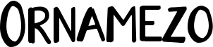 Ornamezo Font